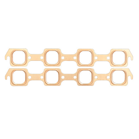 SCE Pro Copper Exhaust Header / Manifold Gasket - 1.600 x 1.775 in Square Port