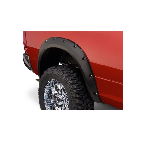 Bushwacker Pocket Style Front / Rear Fender Flare - 2.6 in Wide Front