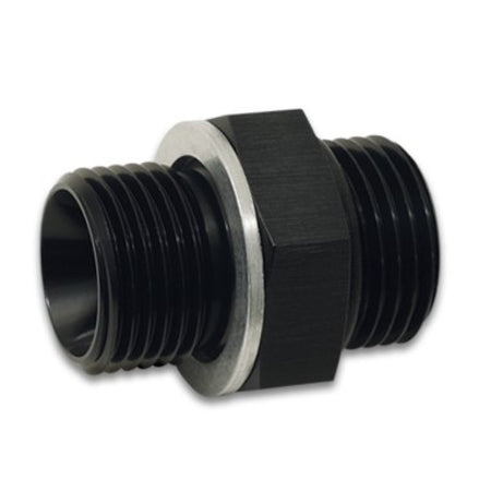 Vibrant Performance Straight 8 AN Male O-Ring to 16 mm x 1.500 Male Adapter - Black