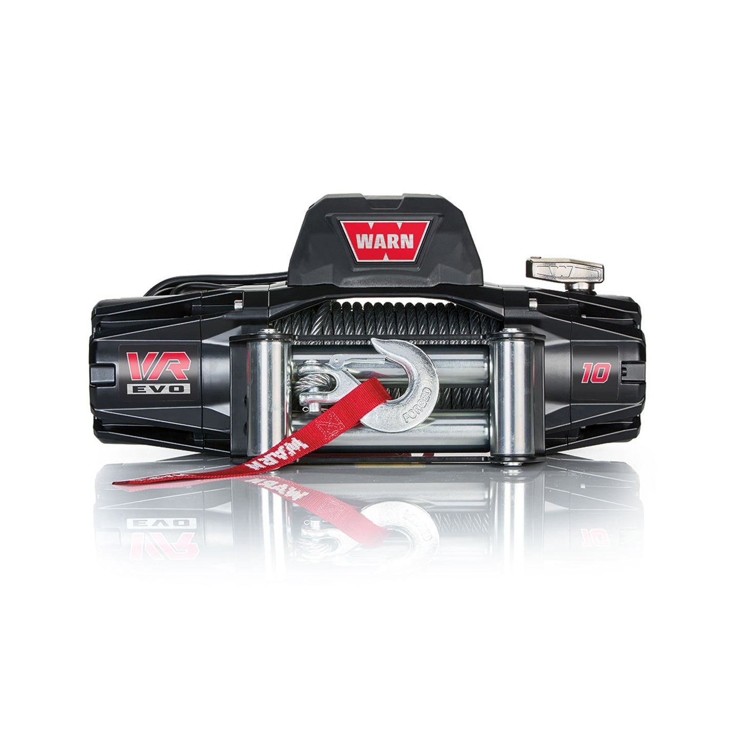 Warn VR EVO 10 Winch - 10000 lb. Capacity - Roller Fairlead - 12 Ft. Remote - 23/64" x 90 Ft. Steel Rope - 12V
