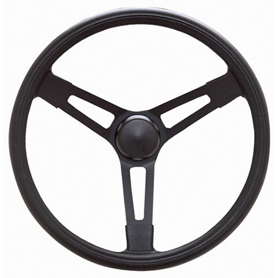 Grant Performance Series 16" Steel Steering Wheel - Smooth Grip - 3-1/8" Dish