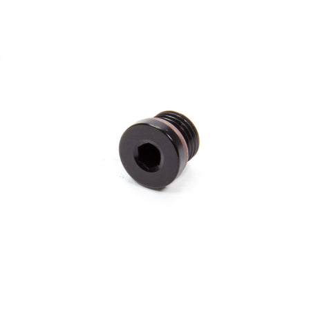 XRP Plug Fitting 4 AN Male O-Ring Allen Head Black Anodize - Each