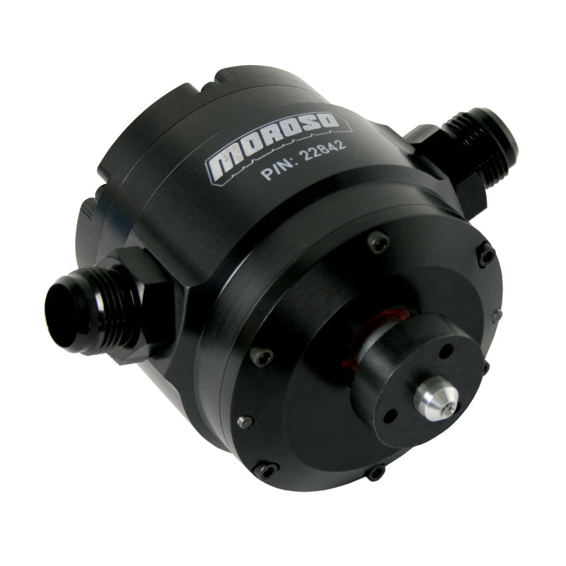 Moroso Mechanical 4-Vane Vacuum Pump - 12 AN Inlet