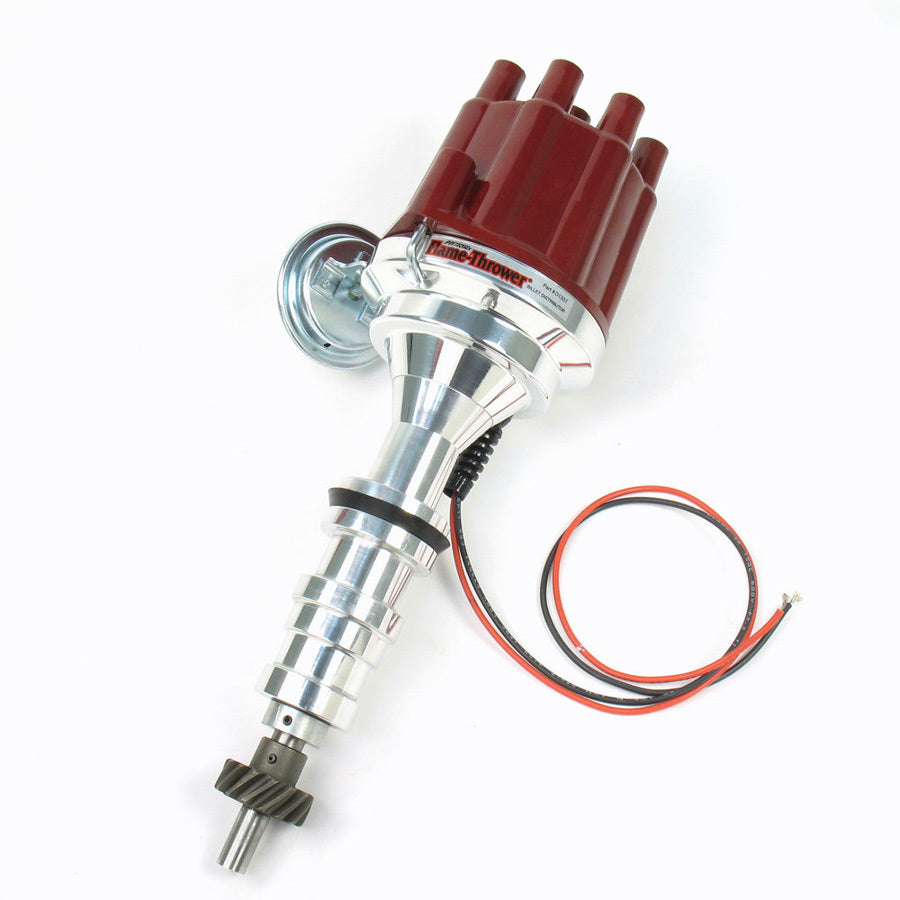 PerTronix BB Ford FE Billet Distributor w/ Red Cap