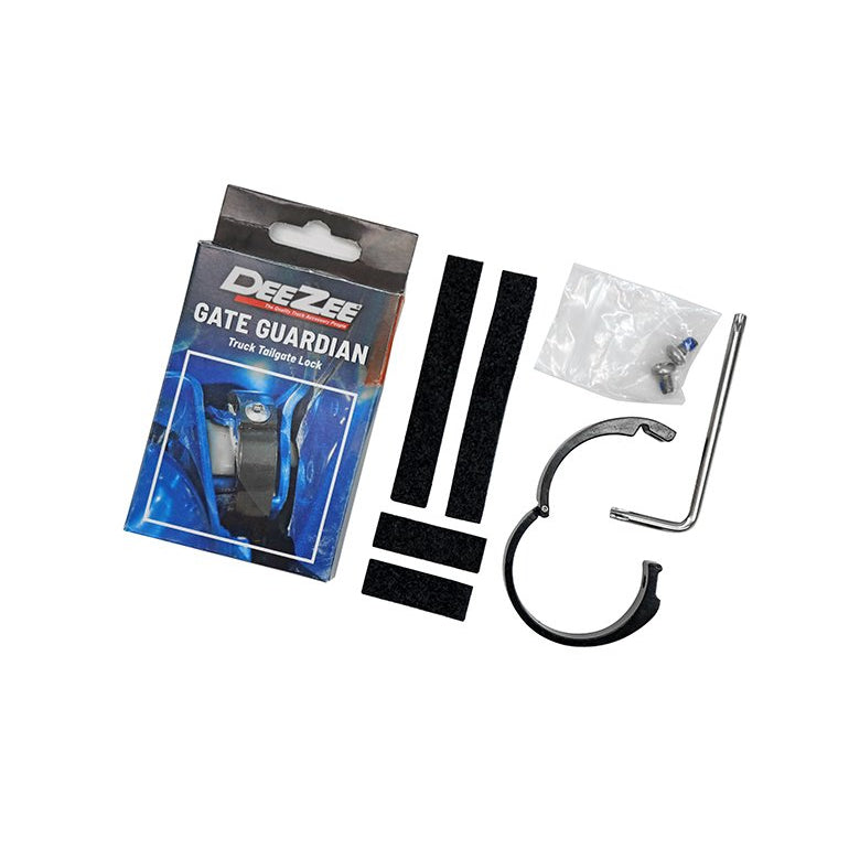 Dee Zee Gate Guardian Tailgate Lock - Passenger Side - Black