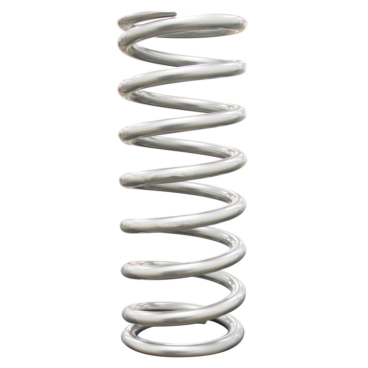 QA1 High Travel Coil-Over Spring - 2.5 in ID - 10 in Length - 225 lb/in Spring Rate - Silver Powder Coat