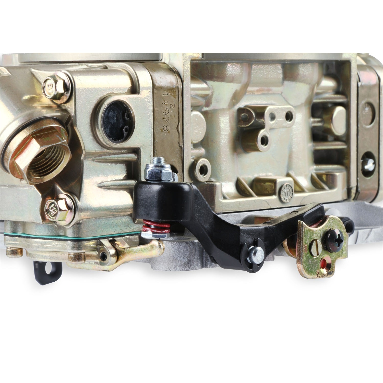 Holley Model 4150 Carburetor - 4-Barrel - 650 CFM - Square Bore - No Choke - Mechanical Secondary - Dual Inlet - Chromate
