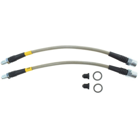 StopTech Braided Stainless Brake Hose Kit - Rear