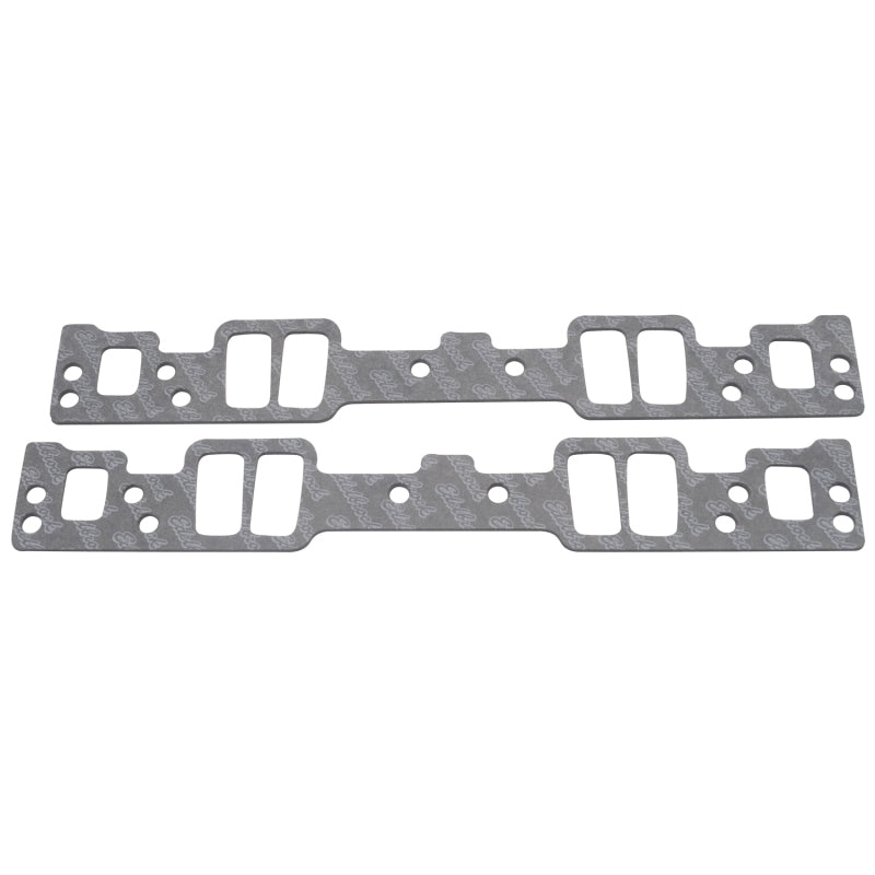 Edelbrock Intake Manifold Gaskets - Composite - E-Tec 2.11" x 1.08" Port - .120" Thick - SB Chevy