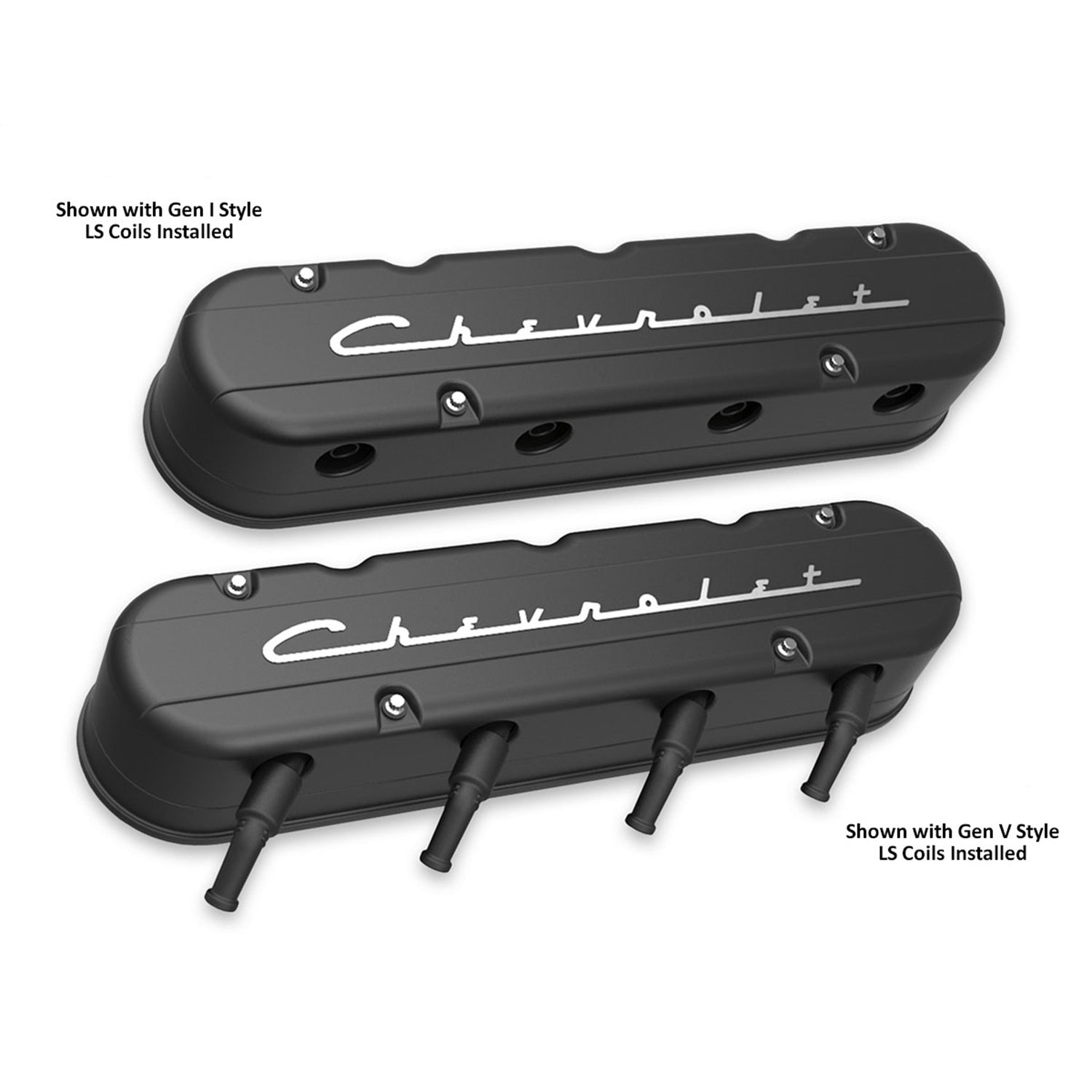 Holley Vintage Series Valve Cover - Stock Height