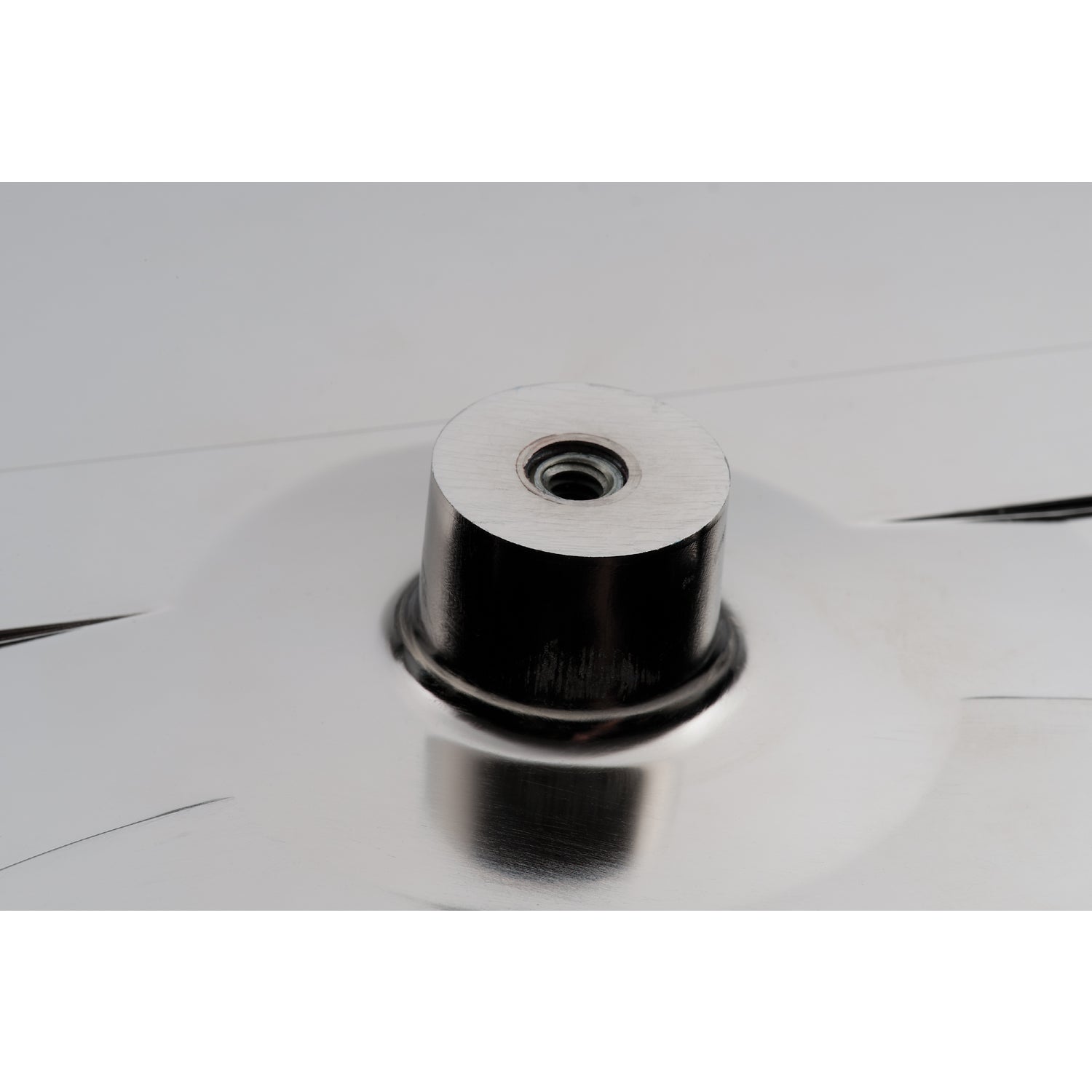 Proform Performance Parts Slant Edge Air Cleaner Assembly 14" Round 3" Element 5-1/8" Carb Flange - Chrome