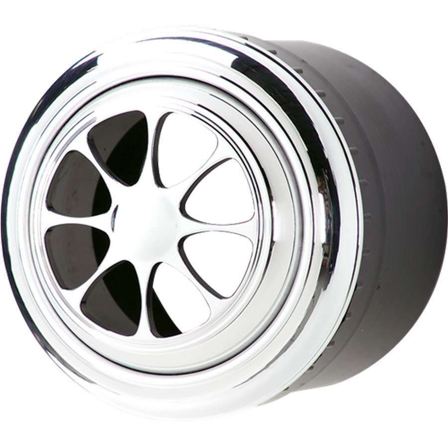 Billet Specialties A/C Vent Silhouette - Polished - 2.5 in. Diameter