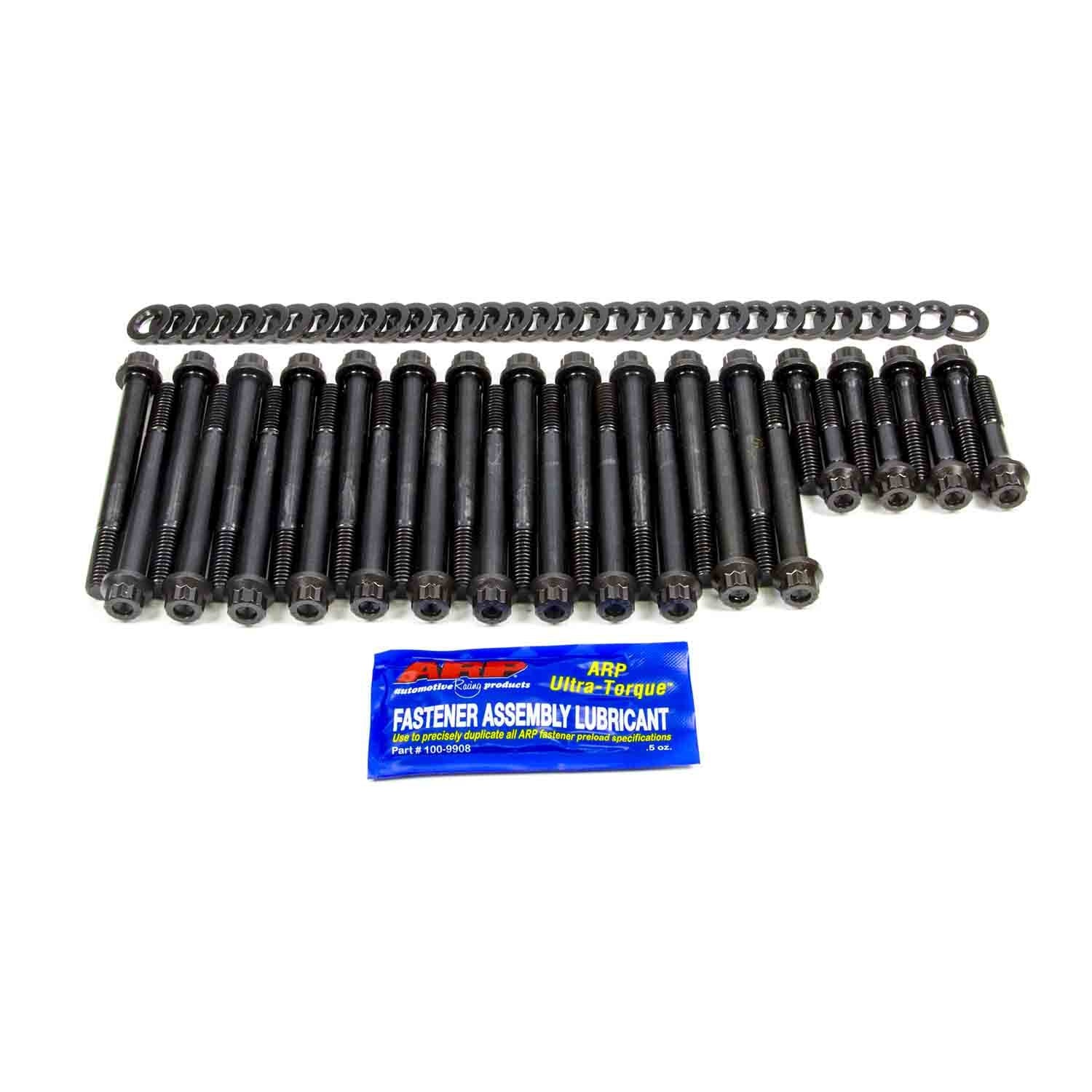 thumbnail image 2 of ARP 454-3705 Mustang Head Bolt And Bushing Kit 12-Point Stainless Steel 351W Heads 289/302 2 of 13