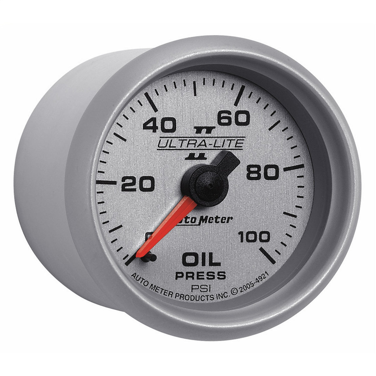 Auto Meter 2-1/16" Ultra-Lite II Oil Pressure Gauge - 0-100 PSI