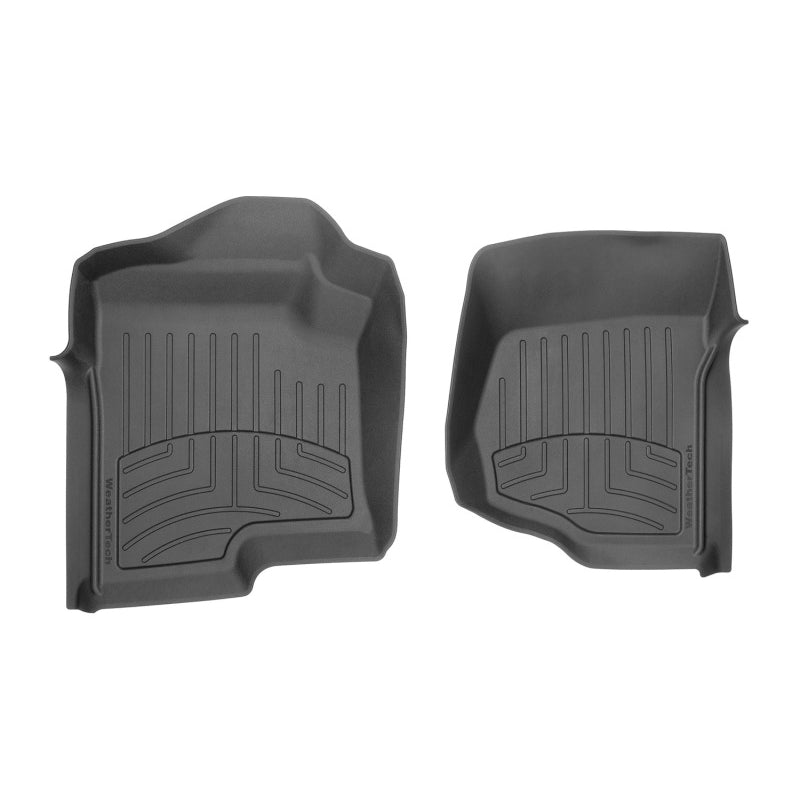 WeatherTech HP Front Floor Liner - Black / Textured - Bucket Seats - GM Fullsize SUV 2021 - Pair