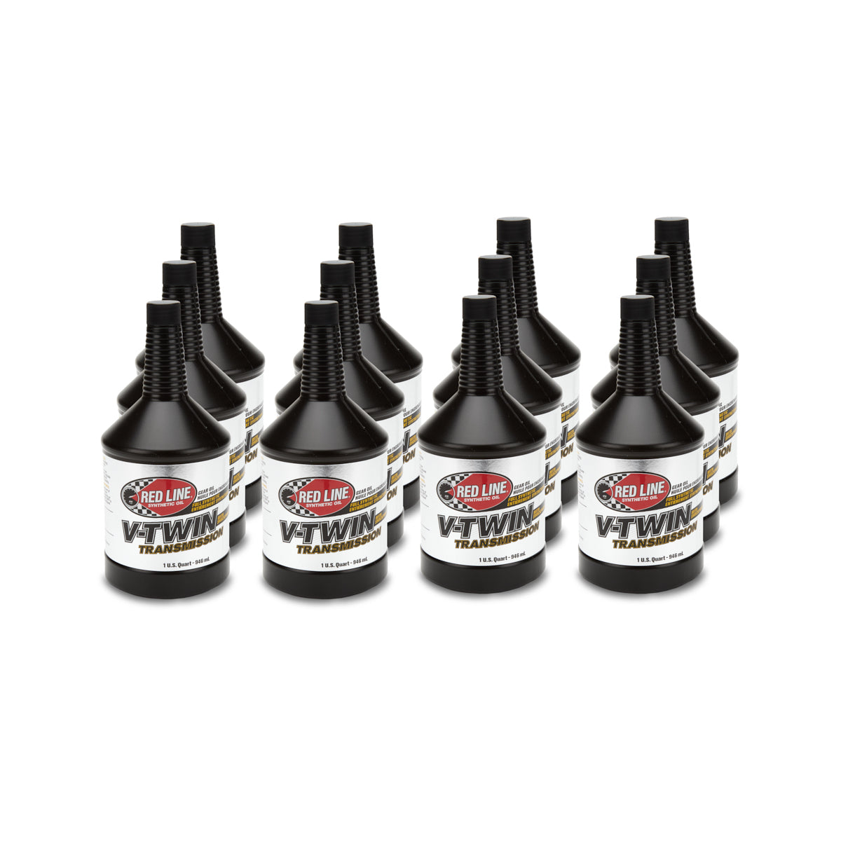 Red Line V-Twin Transmission Oil with ShockProof - 1 Quart (Case of 12)