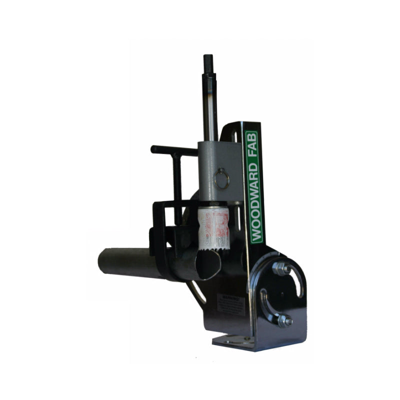 Woodward Fab Hole Saw Pipe Notcher -Up to 2" OD Tubing - Up to 60 Degrees Adjustment - Steel - Chrome Plated