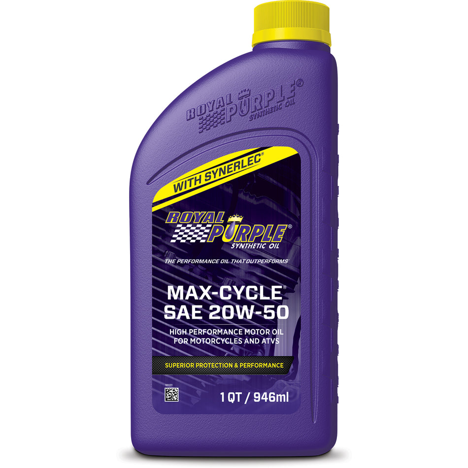 Royal Purple® Max-Cycle Motorcycle Oil - 1 Quart - 20W-50