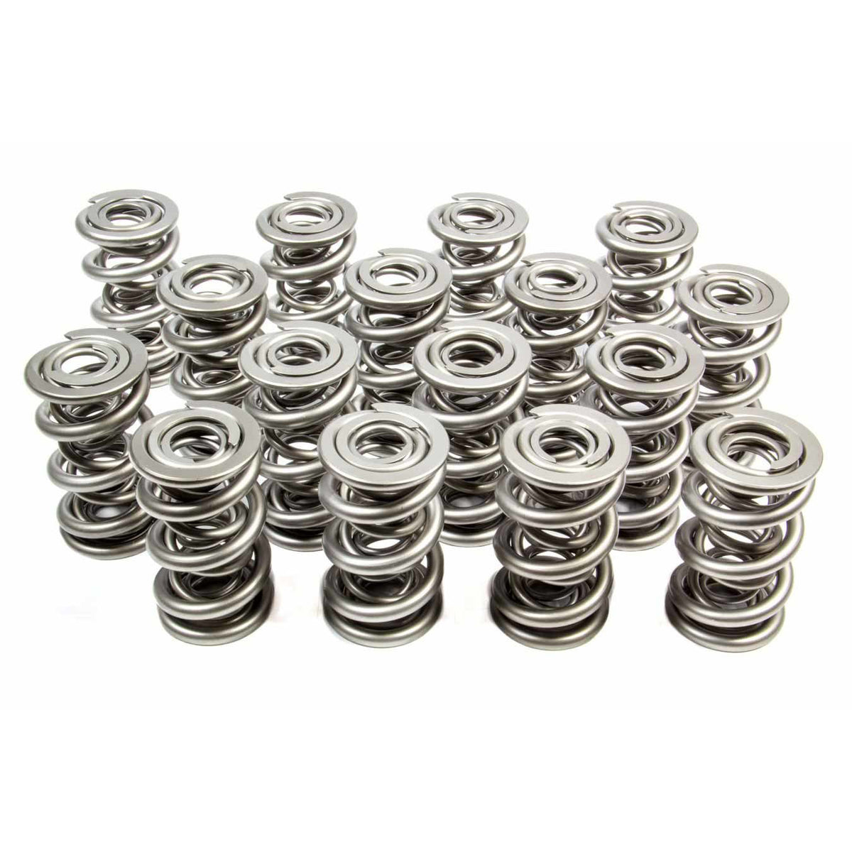 PAC 1300 Series Triple Valve Spring - 896 lb/in Spring Rate - 1.140 in Coil Bind - 1.710 in OD (Set of 16)