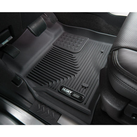 Husky Liners X-Act Contour Floor Liner - Rear - Plastic - Black