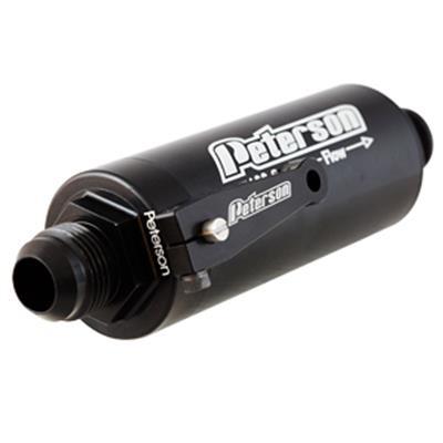 Peterson Inline Ball Valve -12 AN X -12 AN Nose