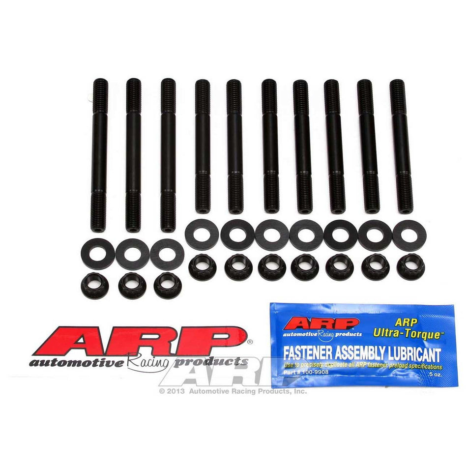 ARP Main Stud Kit - 2-Bolt Mains - Chromoly - Black Oxide - 2.4 L - Nissan