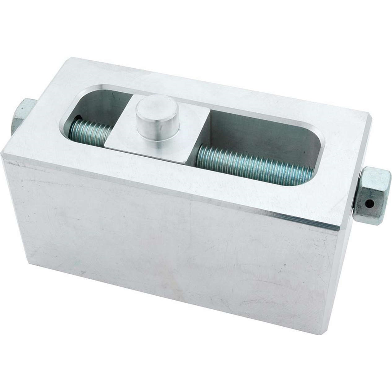 Allstar Performance Cast Adjustable Aluminum Lowering Block - 2-1/2" Adjustment H x 2-1/4"W x 5"L - 9/16" Pin Diameter