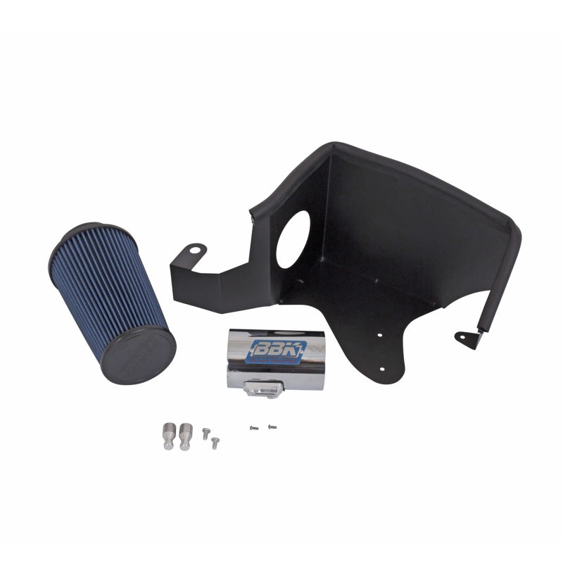 BBK Performance Power Plus Cold Air Intake - Reusable Oiled Filter - Chrome - Ford Modular