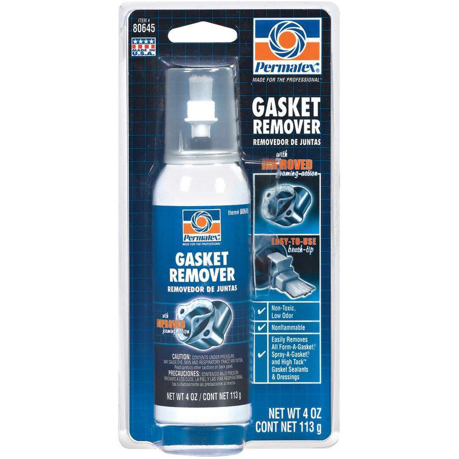 Permatex Gasket Remover - 4 oz Power Can with brush tip nozzle