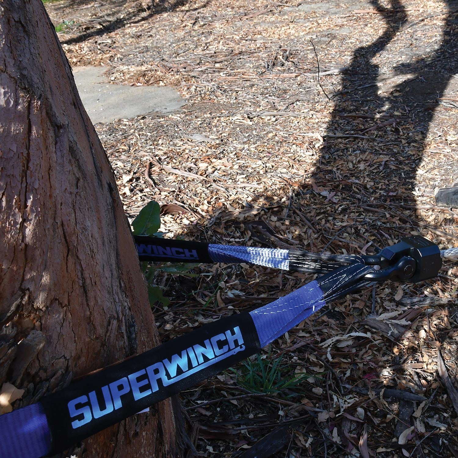 Superwinch Tree Trunk Protector - 2 in Wide - 8 ft Long - 20000 lb Capacity - Blue