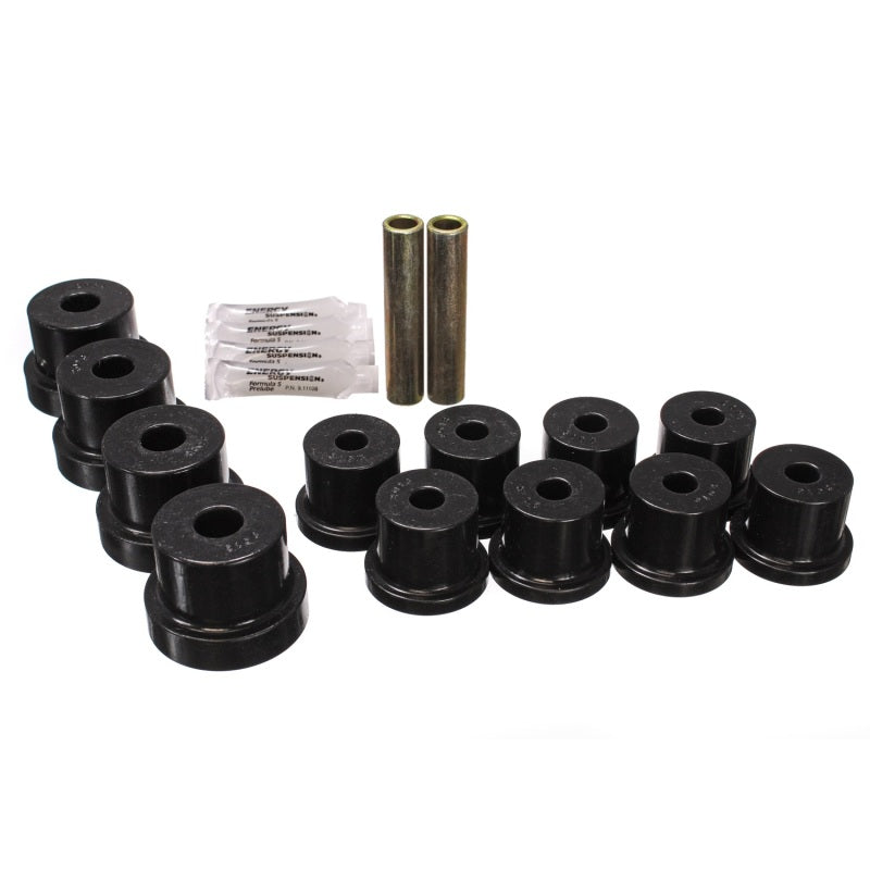 Energy Suspension Leaf Spring Bushings - Gray - Fits 1967-69 Camaro, Firebird (Multi-Leaf Spring)