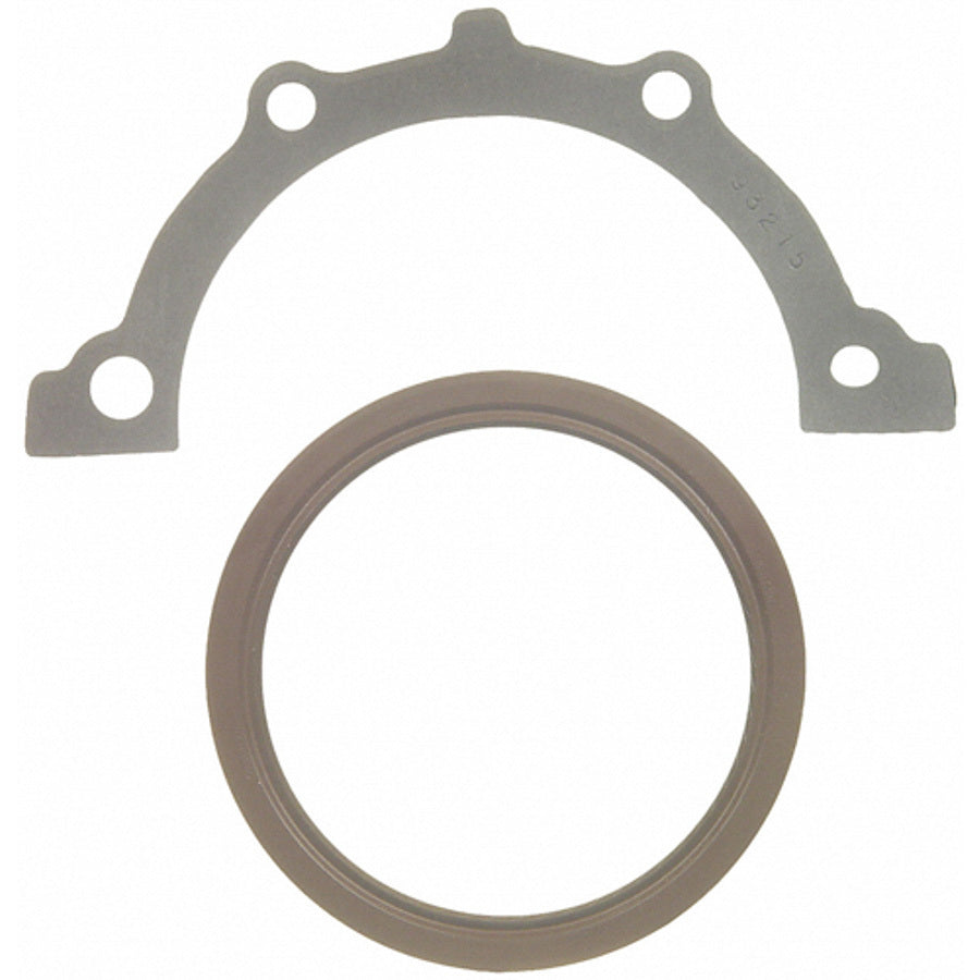 Fel-Pro Rear Main Bearing Seal - Silicone - 1-Piece Type - SB Chevy V8, V6 - 86-92