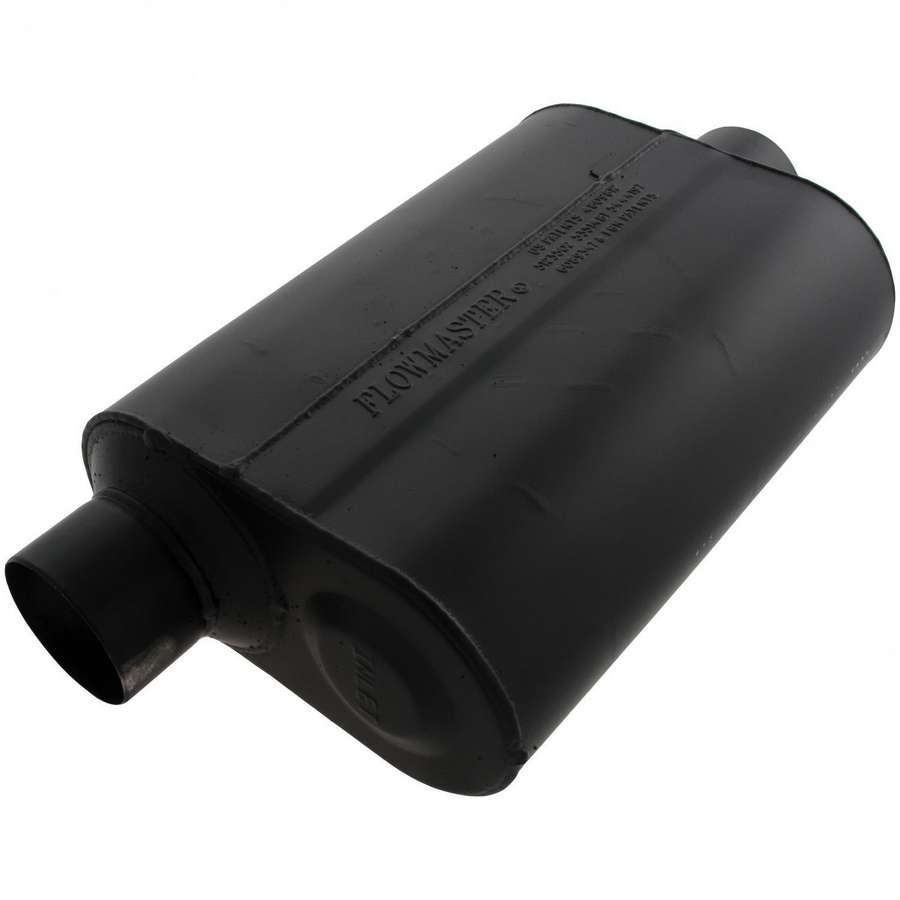 Flowmaster Super 40 Delta Flow Muffler - 3" Offset - Inlet / Center Outlet