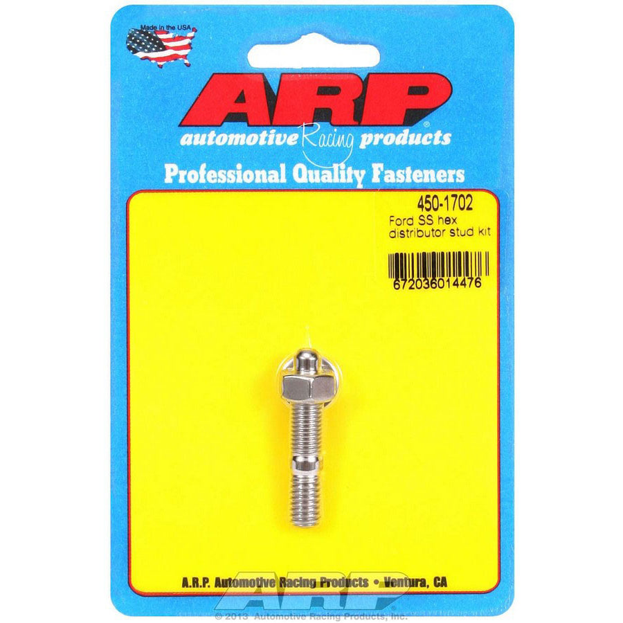 ARP Stainless Steel Distributor Stud Kit - Hex - SB Ford, BB Ford