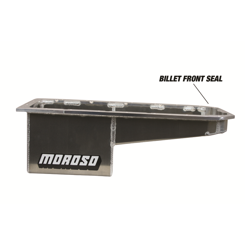 Moroso Oil Pan Mopar 6.2 Hemi w/Hellcat Timing Cover