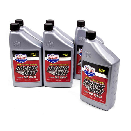 Lucas Synthetic Racing Oil 10w30 6x1 Quart