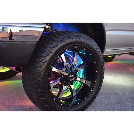 Oracle Lighting LED Lighted Wheel Ring Kit - 16.5 in Diameter - Programable - ColorShift