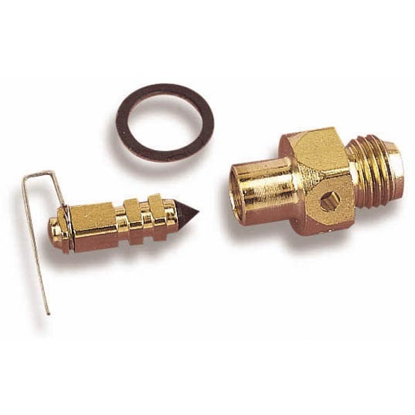 Holley Inlet Needle Viton Tip NonAdjustable 0.110" Seat Size