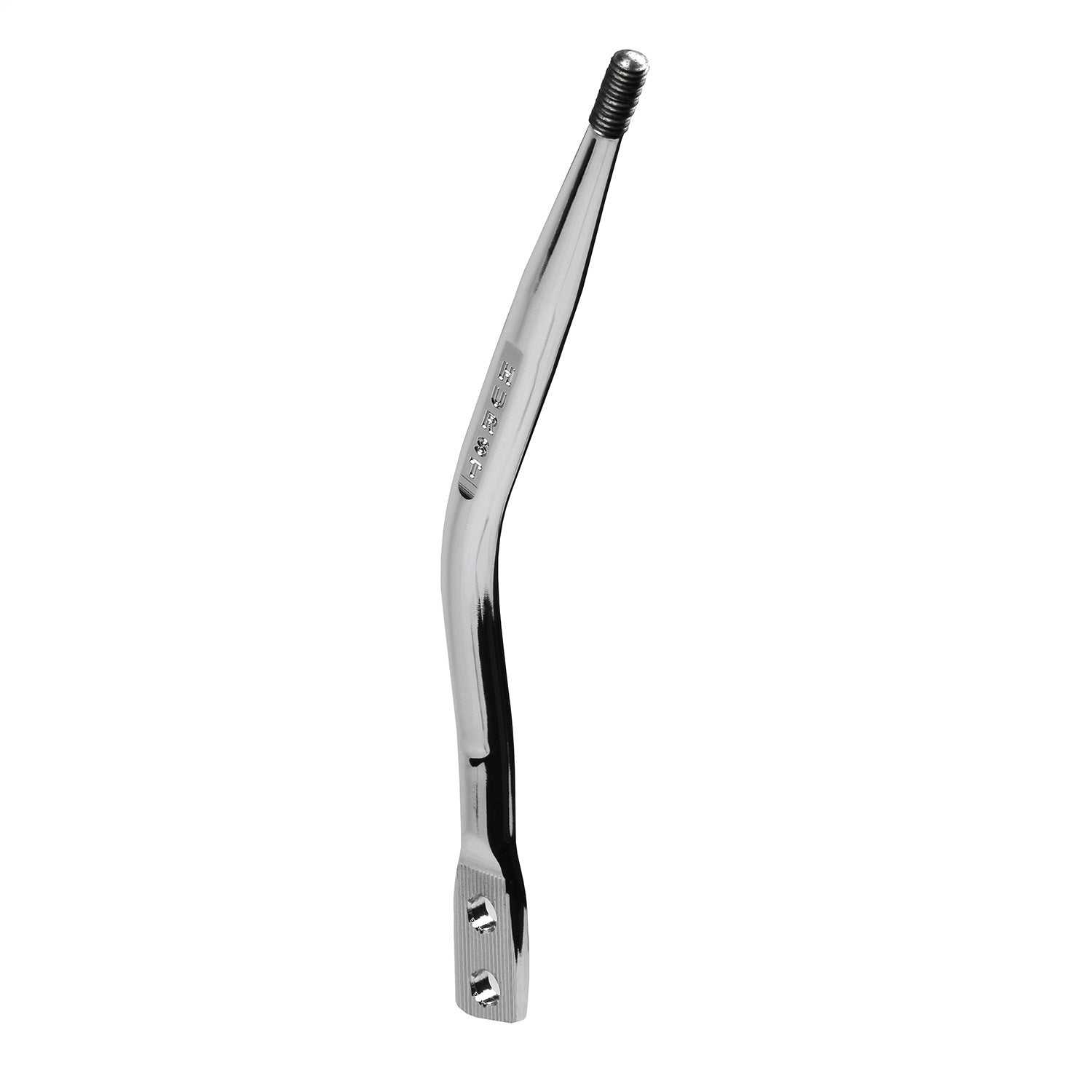 Hurst Competition Plus Shifter Stick - Single Bend - 10-3/4" - 3/8-16" Thread - Steel - Chrome - Hurst Manual Shifters