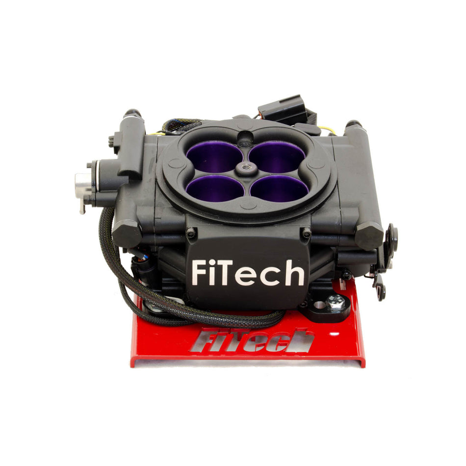 FiTech MeanStreet Fuel Injection Throttle Body Square Bore 55 lb/hr Injectors - Aluminum