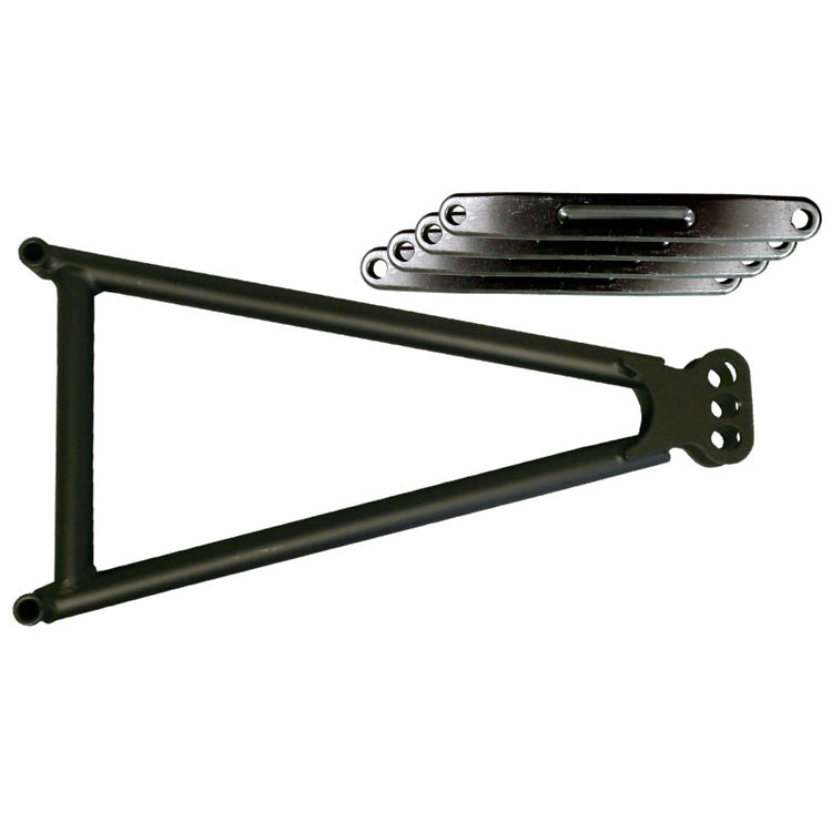Triple X Jacobs Ladder 14" w/Straps Black - 3-Hole