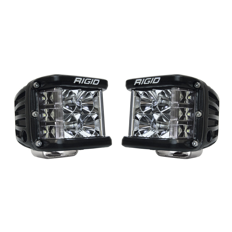 Rigid Industries D-SS Series LED Flood Light Assembly - White LED - Pillar Mount - Black - Ford Midsize SUV 2021-22