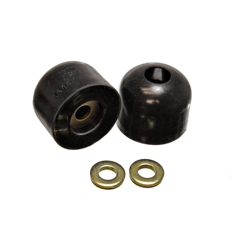 Energy Suspension Hyper-Flex Bump Stop - 2-1/4" Diameter - 1-7/8" Tall - Polyurethane - Rear - Polyurethane - Black