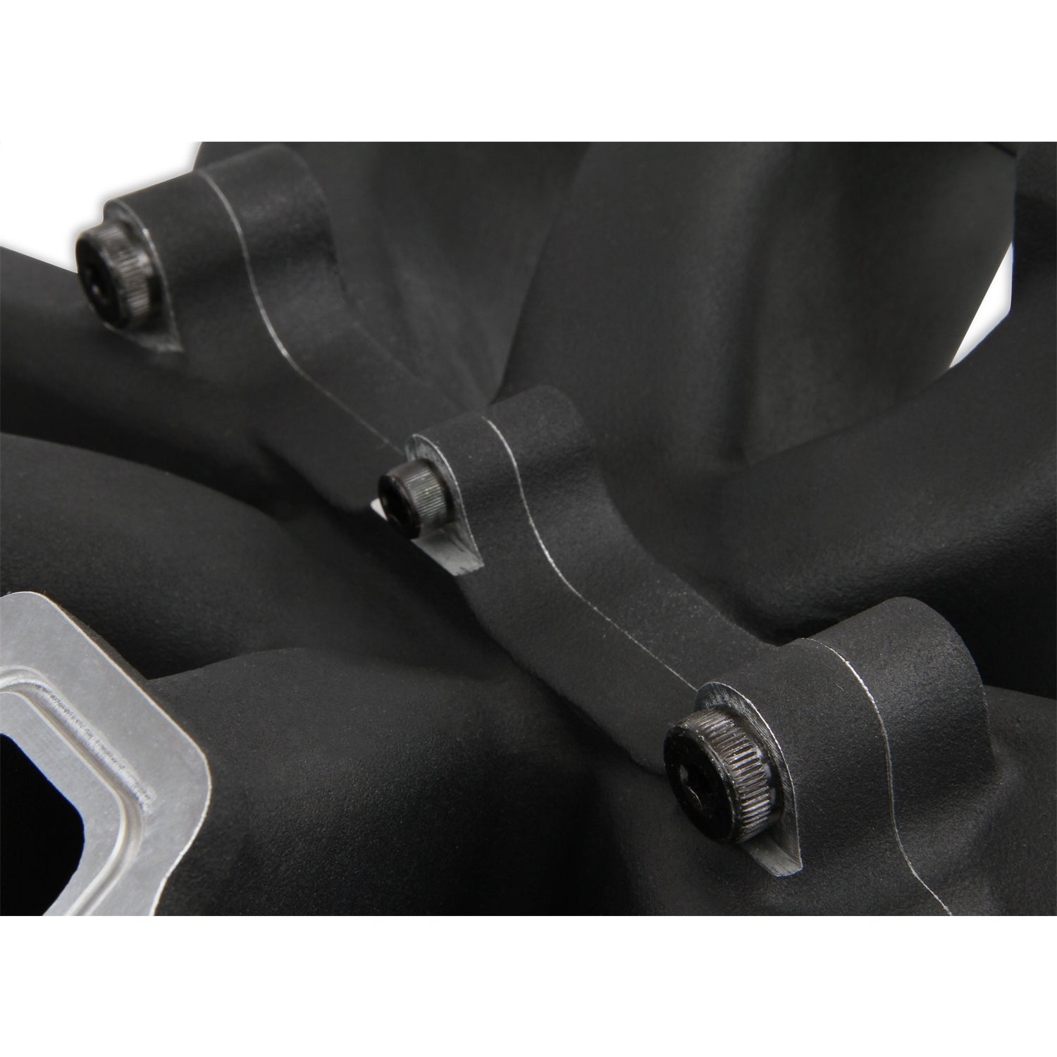 Holley Single-Plane Race Intake Manifold - Square Bore - Single Plane - Aluminum - Black - LS3/L92 - GM LS-Series