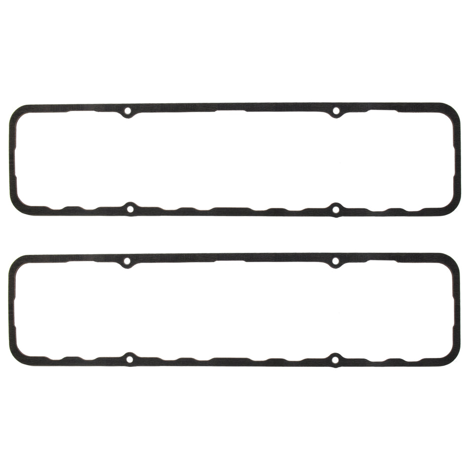Cometic Valve Cover Gasket - 0.094 in Thick - Steel Core Fiber - 18 / 23 Degree Heads - Small Block Chevy - Pair