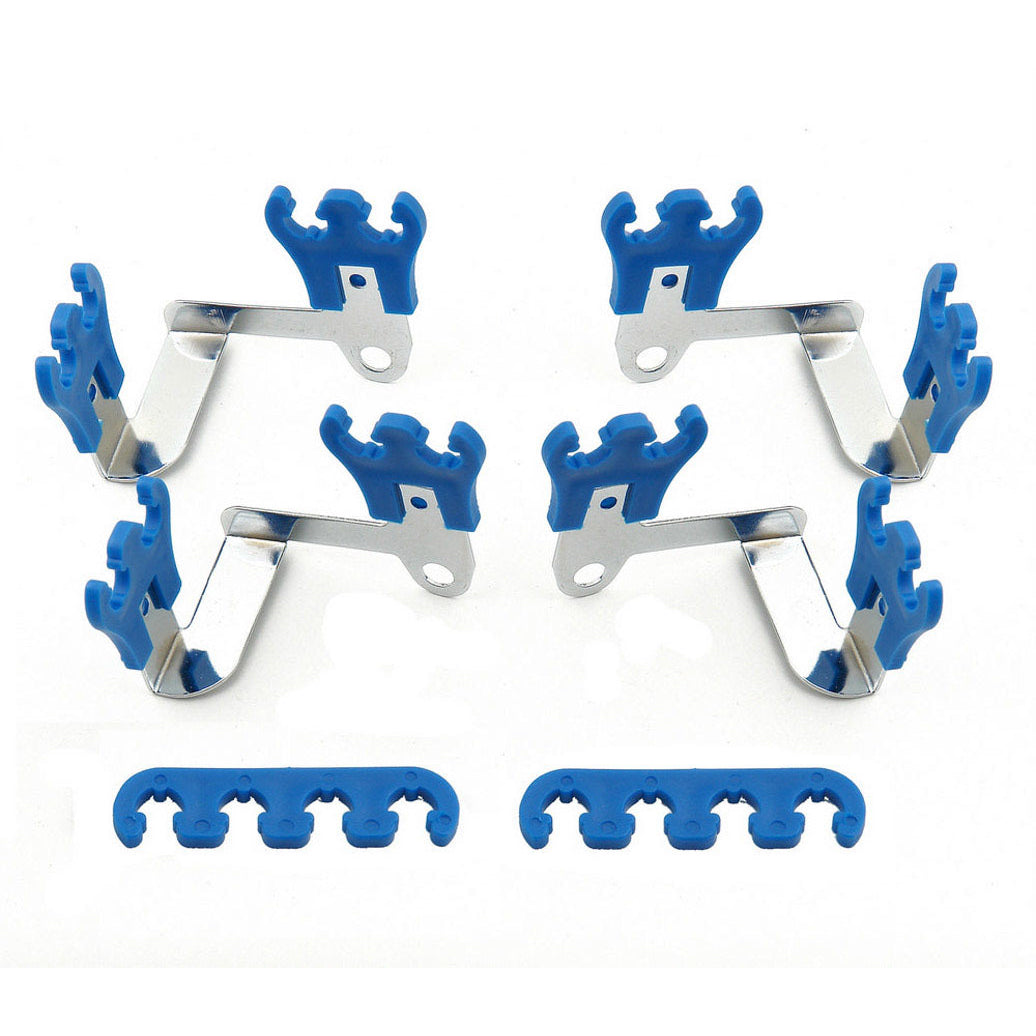 Mr. Gasket Competition Style Wire Loom Kit - Contains Eight 2 Hole Looms