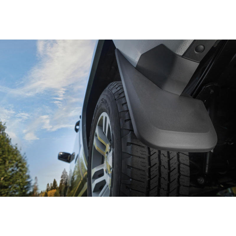 Husky Liners Rear Mud Guards - Black / Textured - GM Fullsize SUV 2015-18 - Pair