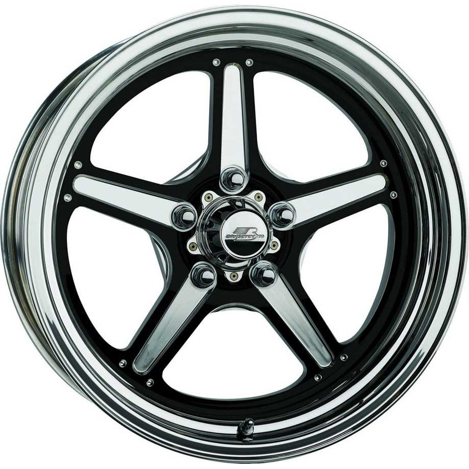 Billet Specialties Street Lite Wheel 15 x 10" 3.500" Backspace 5 x 4.75" - Billet Aluminum