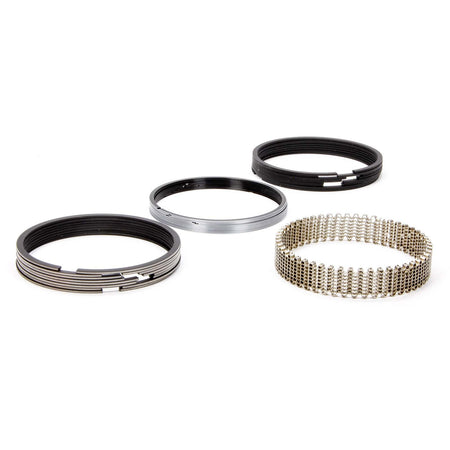 Hastings 4.390" Bore Piston Rings 5/64 x 5/64 x 3/16" Thick Standard Tension Moly - 8 Cylinder