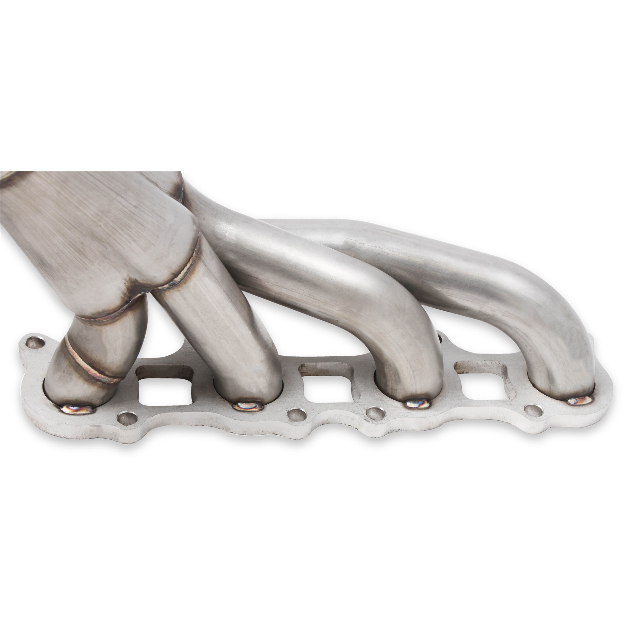 Flowtech Coyote Turbo Headers - 1-5/8" Primary - 2-1/2" Collector - Up and Forward - Stainless - Ford Coyote